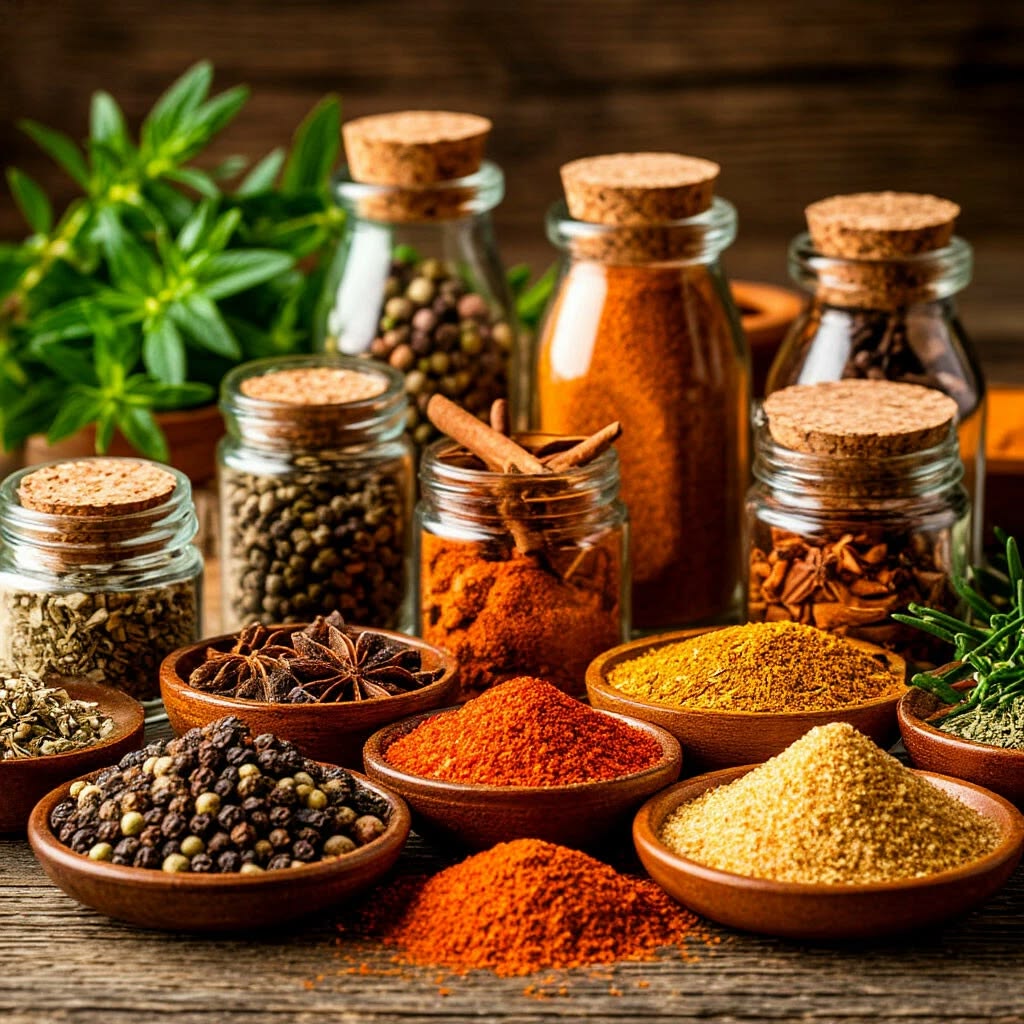Spices and herbs
